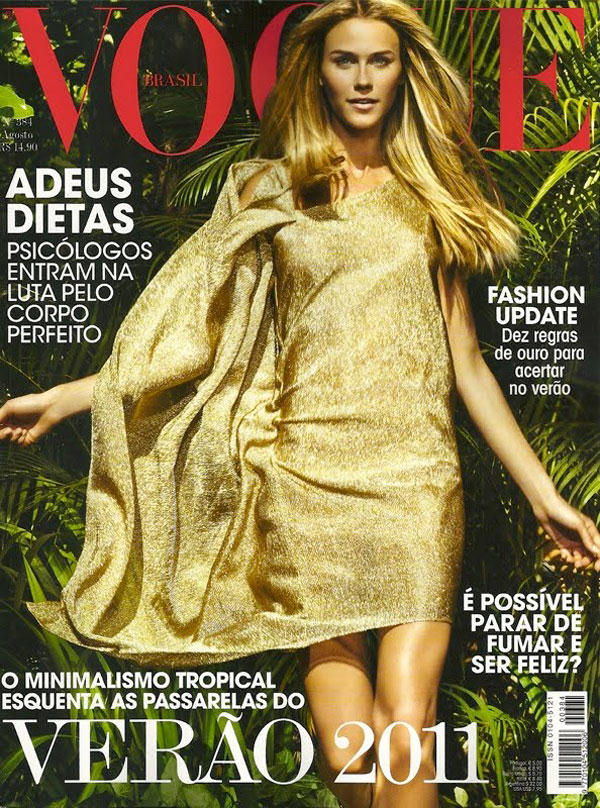 Renata Kuerten second Brazilian Vogue cover this year her first was back in