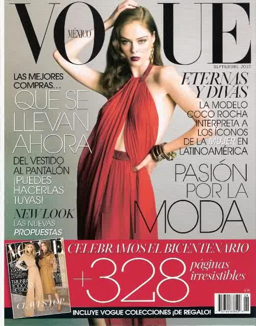 september 2010 vogue. for Vogue Mexico September