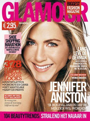 jennifer aniston gq cover poster. Jennifer Aniston for Glamour