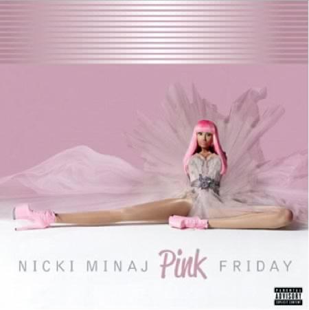 nicki minaj pink friday cover legs. Pink Friday album cover.