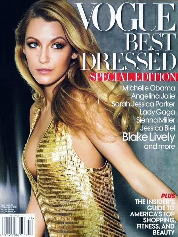 Natalie Portman Vogue 2010. Blake Lively landed the 2010