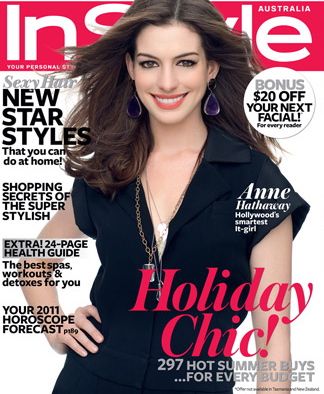 anne hathaway photo shoot 2011. Anne Hathaway for InStyle
