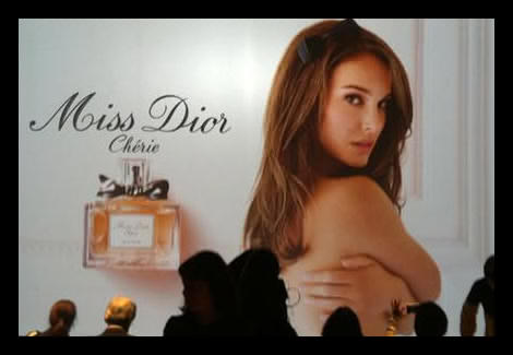 Natalie Portman is the new face for Dior fragrance : Miss Dior Cherie 