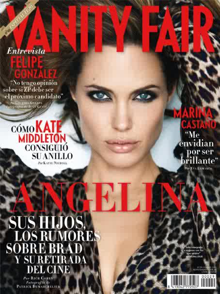 angelina jolie pictures 2011. Angelina Jolie for Vanity Fair Spain January 2011