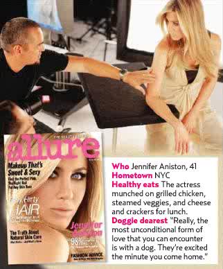 Jennifer Aniston Cover Of Allure. Jennifer Aniston for Allure