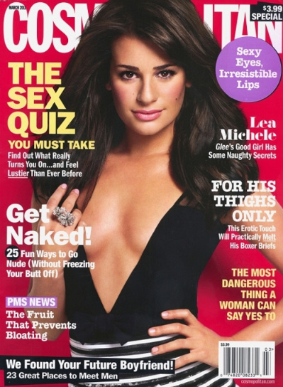 lea michele cosmo 2011. Lea Michele for Cosmopolitan