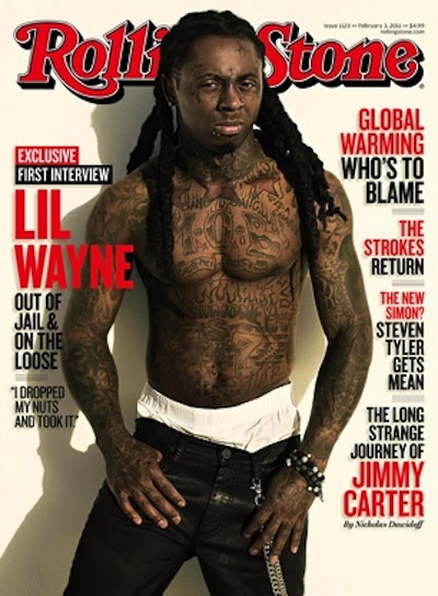 lil wayne rolling stone cover 2011. Lil Wayne for Rolling Stone US