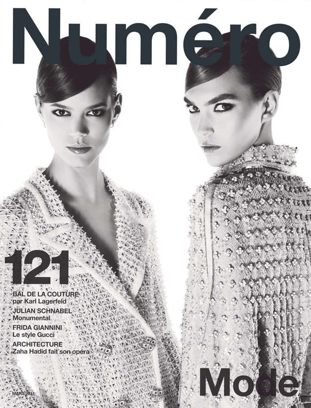 Another cover with star pairings of Freja Beha Erichsen IMG and Arizona