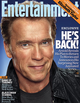  Arnold Schwarzenegger for Entertainment Weekly #1149 April 08th 2011