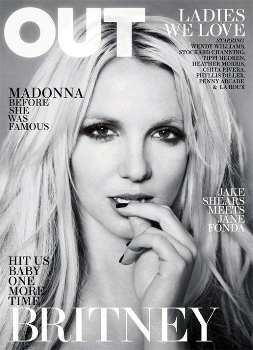 britney spears out magazine cover. Britney Spears for OUT