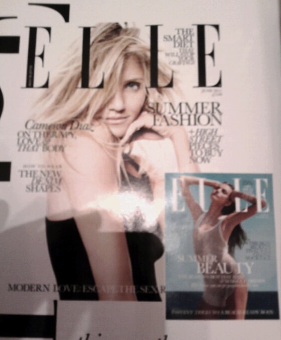 We can't wait for the better cover image of Cameron Diaz for Elle UK June