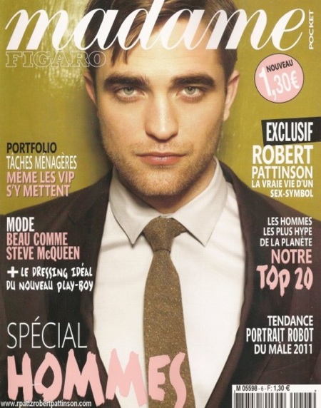 robert pattinson 2011 calendar. Robert Pattinson for Madame