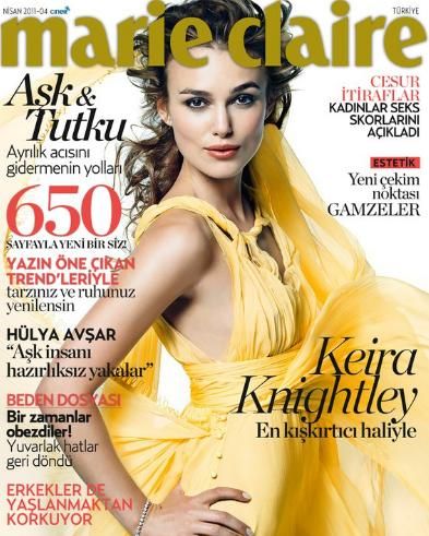Keira Knightley for Marie Claire Turkey April 2011 By art8amby