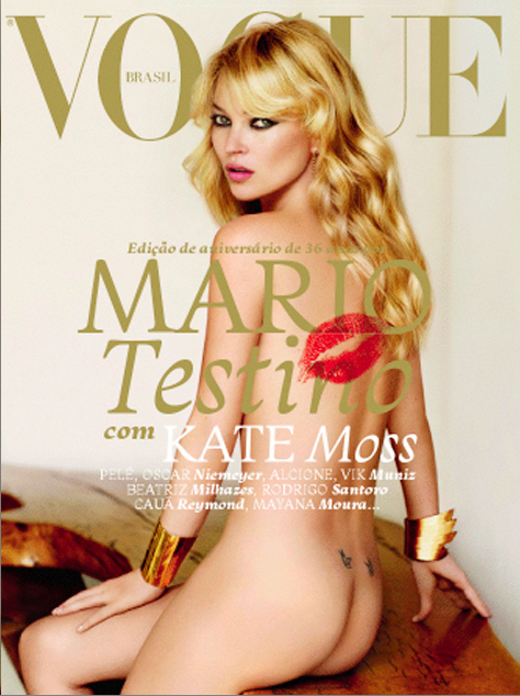 kate moss vogue brazil. This Vogue Brazil 36th