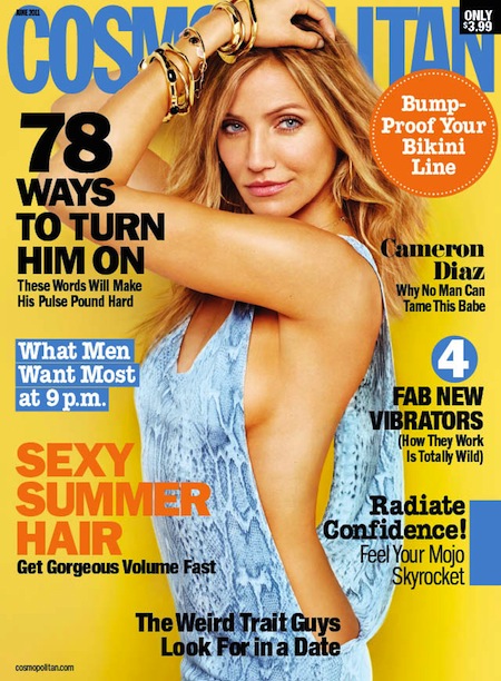 cameron diaz cosmopolitan cover 2011. UPDATED MAY 06th 2011 : Added a bigger cover image. Cameron Diaz