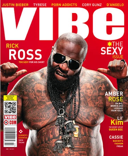 rick ross vibe cover. American rapper, Rick Ross,