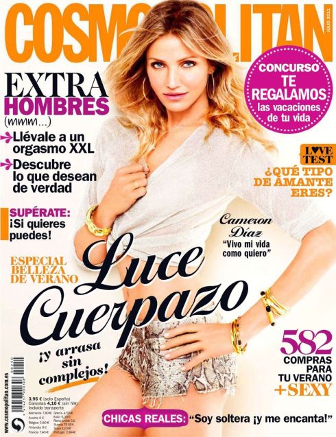 cameron diaz cosmopolitan cover 2011. Cameron Diaz for Cosmopolitan
