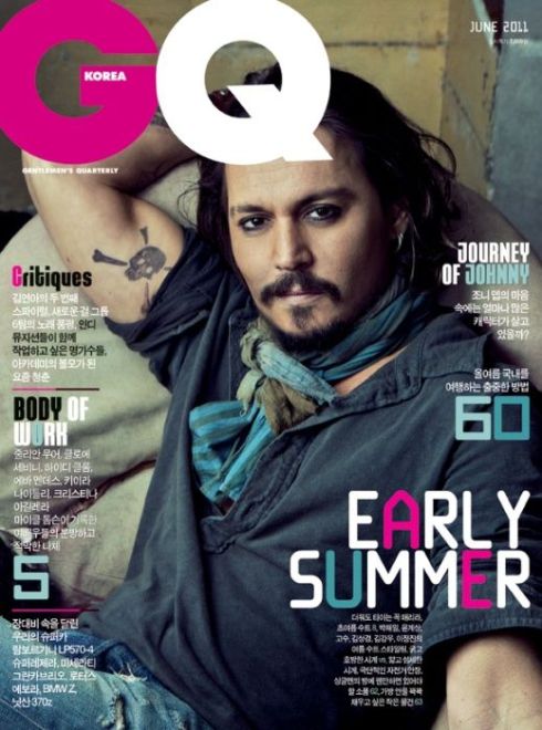 johnny depp january 2011. A reprint image of Johnny Depp