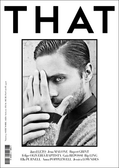 Three Covers of THAT Magazine Summer 2011 By art8amby Jared Leto 
