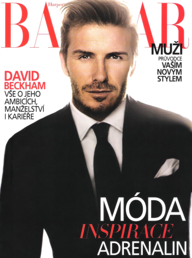 David Beckham for Harper's Bazaar Men Czech Fall Winter 2011