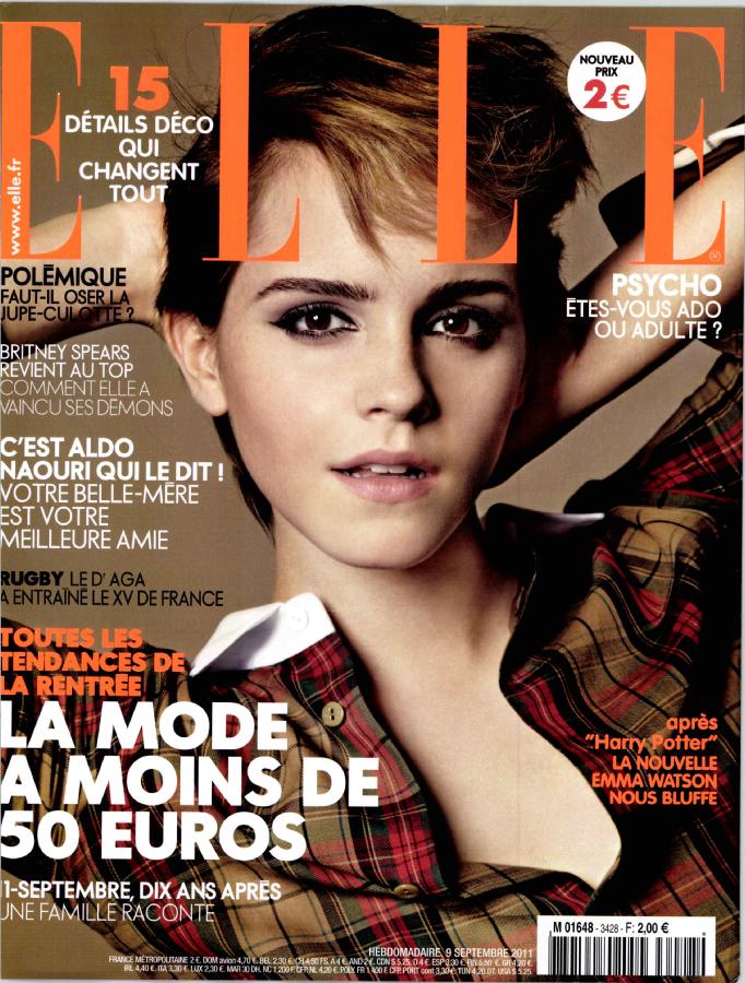 UPDATED SEPTEMBER 13th 2011 Emma Watson was photographed by Jan Welters 