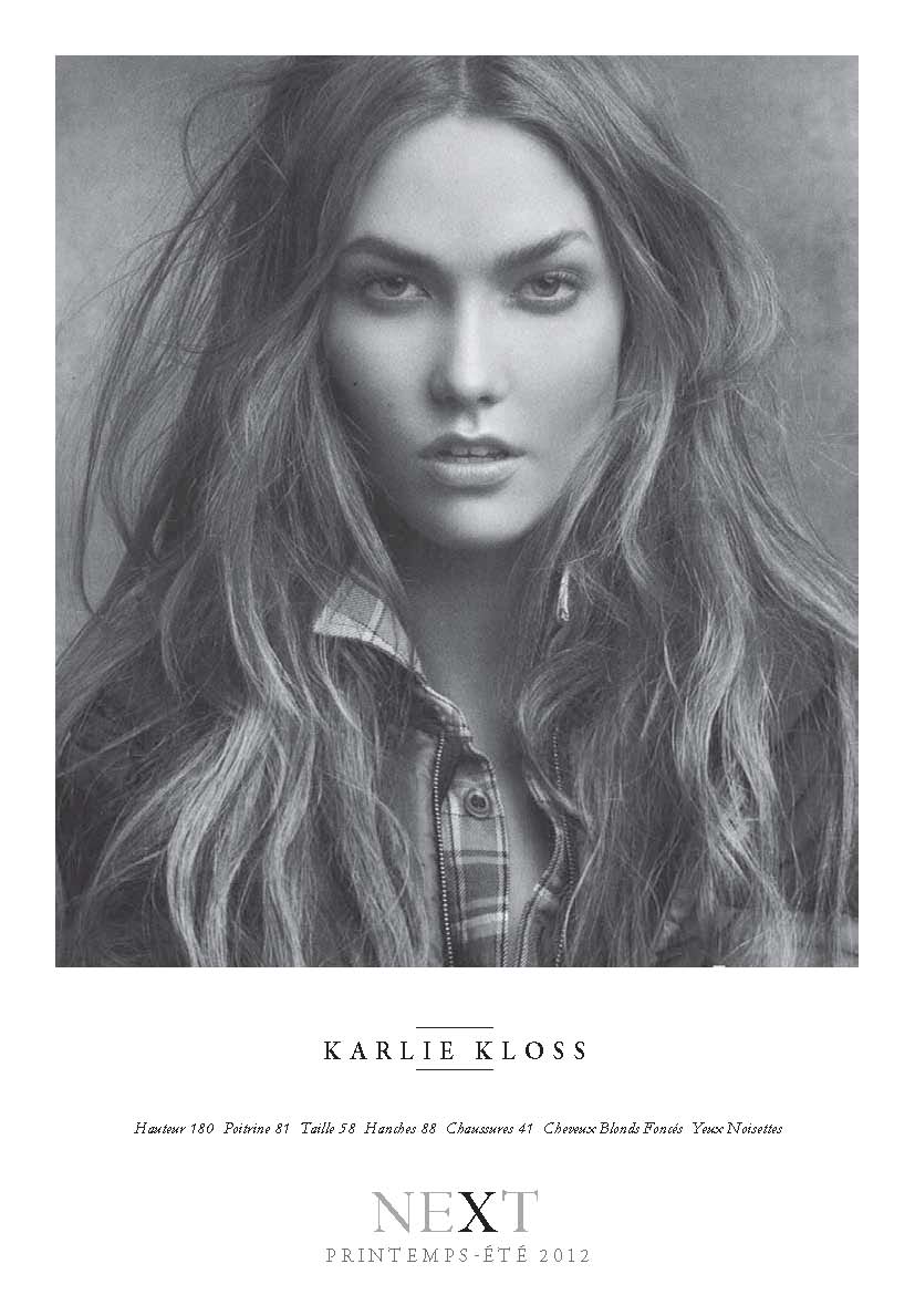 Karlie Kloss at Next Model