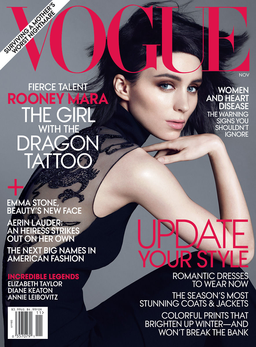 Rooney Mara for Vogue US