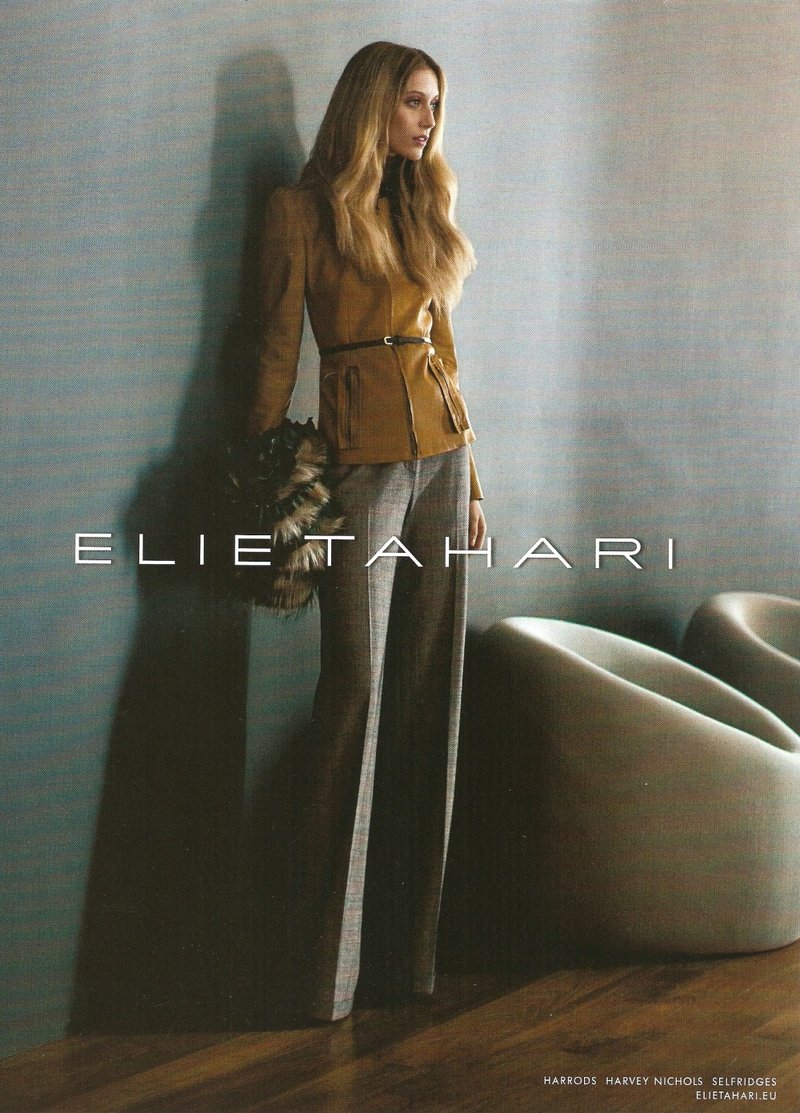 Elie Tahari Fall Winter 2010 Ad Campaign Preview | Art8amby's Blog